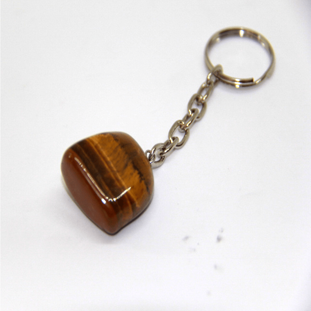 Chaveiro de Pedra Olho de Tigre