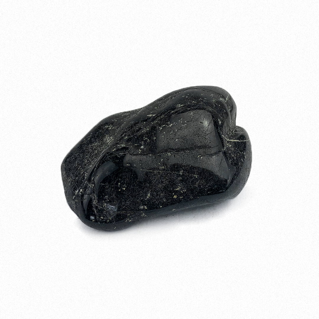Pedra Turmalina Negra Rolada 8210