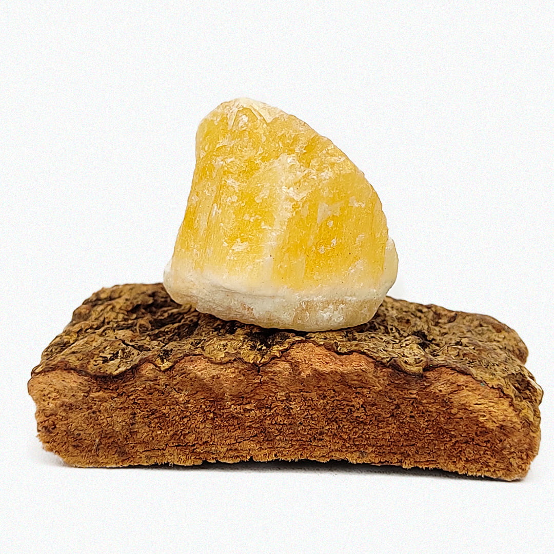 Pedra Calcita Laranja Bruta - Helena Cristais  