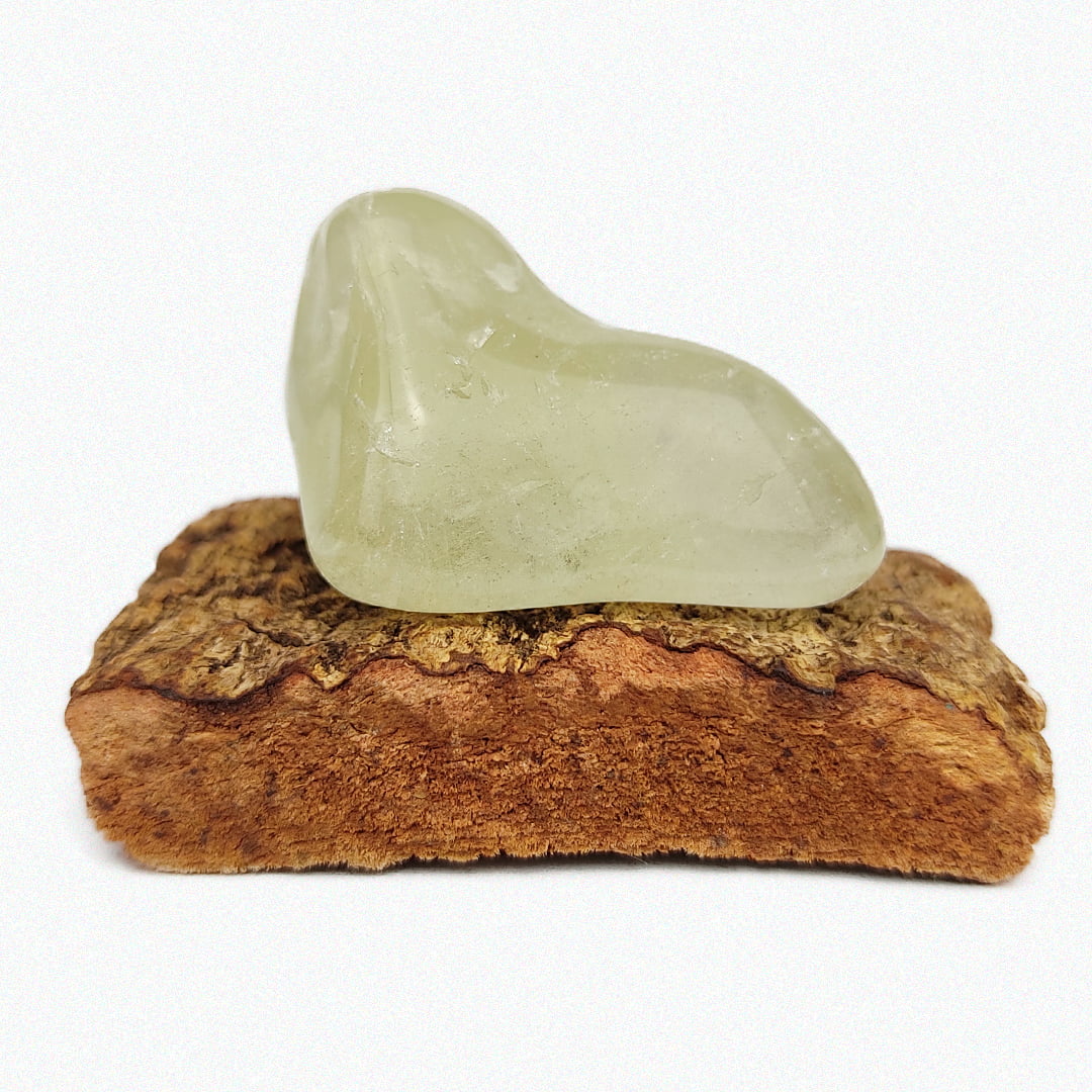 Pedra Cristal de Enxofre Rolada 2 a 2,5 cm - Helena Cristais  