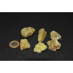 Pedra Mica Amarela Bruta - Helena Cristais  