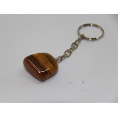Chaveiro de Pedra Olho de Tigre