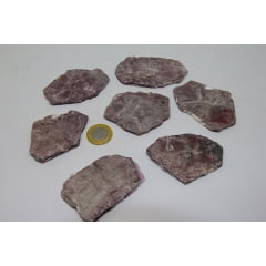 Pedra Mica Roxa Bruta 4x5cm