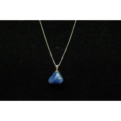 Pingente de Pedra Quartzo Azul - Helena Cristais  