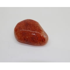 Pedra Ágata de Fogo Rolada 3 a 5 cm