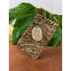 Pingente de Pedra Quartzo Rutilado 1 a 1,5 cm-4718