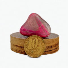 Pedra Ágata Rosa Rolada 3,0 a 5,0 cm