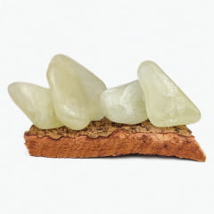 Pedra Cristal de Enxofre Rolada 2 a 2,5 cm