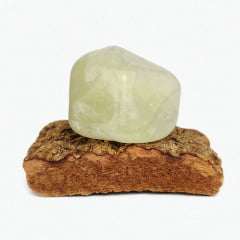 Pedra Cristal de Enxofre Rolada 2 a 2,5 cm - Helena Cristais  