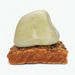 Pedra Cristal de Enxofre Rolada 3,5 a 4 cm