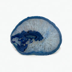 Chapa de Pedra Ágata Azul 4399