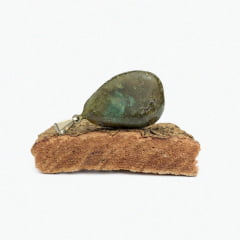 Pingente de Pedra Labradorita - Helena Cristais  