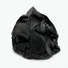 Pedra Obsidiana Negra Bruta 300 A 350 G 11098