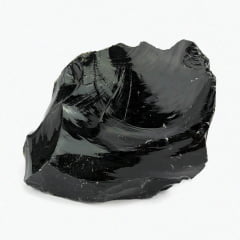 Pedra Obsidiana Negra Bruta 900 A 1000 G 11106