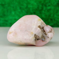 Pedra Opala Rosa Rolada 5 a 6 cm - Helena Cristais  