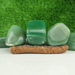 Pedra Quartzo Verde Rolada 2,5 a 3,5cm - 3829