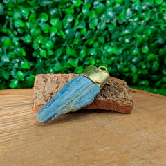 Pingente de Pedra Cianita Azul 90487
