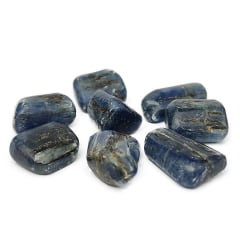 Pedra Cianita Azul Rolada