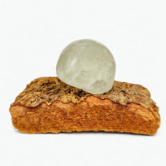 Pedra Cristal de Enxofre Rolada PP