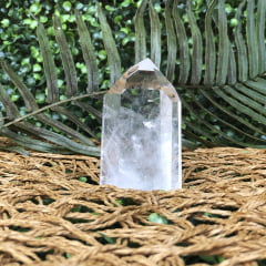 Ponta de Pedra Quartzo Cristal 2092